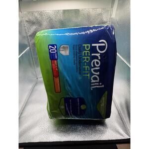 Prevail Per-Fit Unisex Incontinence Underwear - Medium Size, 4 Bags Of 20 (80)